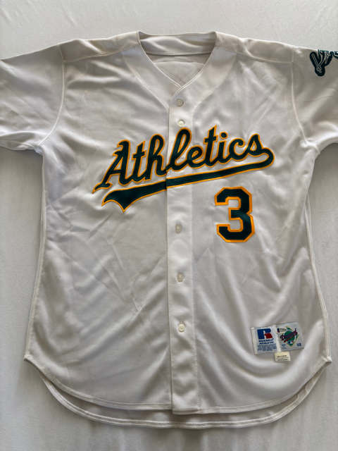 Eric Chavez Autograph Athletics Jersey w/ Beckett COA