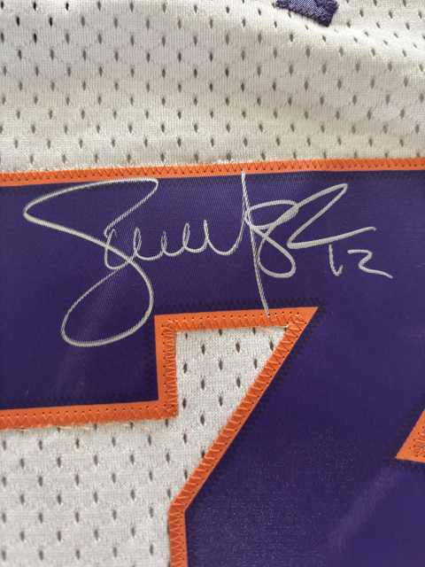 Steve Nash Dual Autograph Suns Jersey w/ Beckett COA